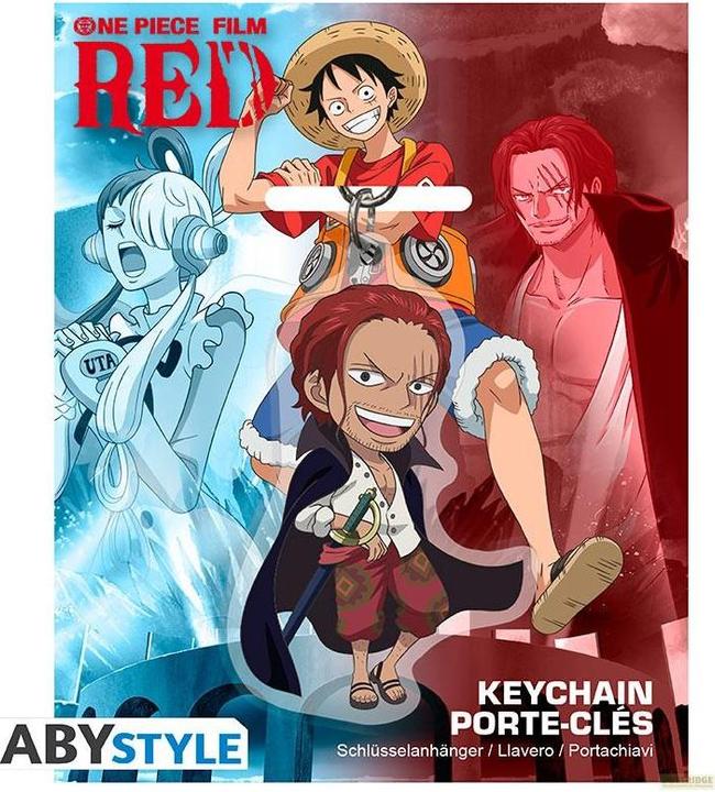 Immagine prodotto ABYstyle ONE PIECE: RED - Acryl Keychain - Shanks X4