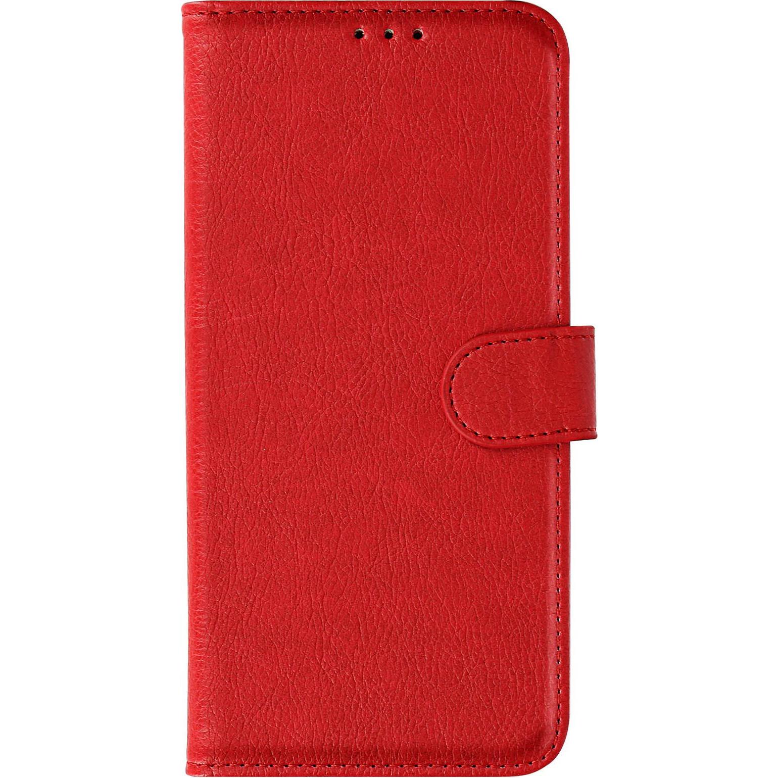 Avizar Chesterfield Wallet Cover Series (Xiaomi Redmi Note 9S), Smartphone Hülle, Rot