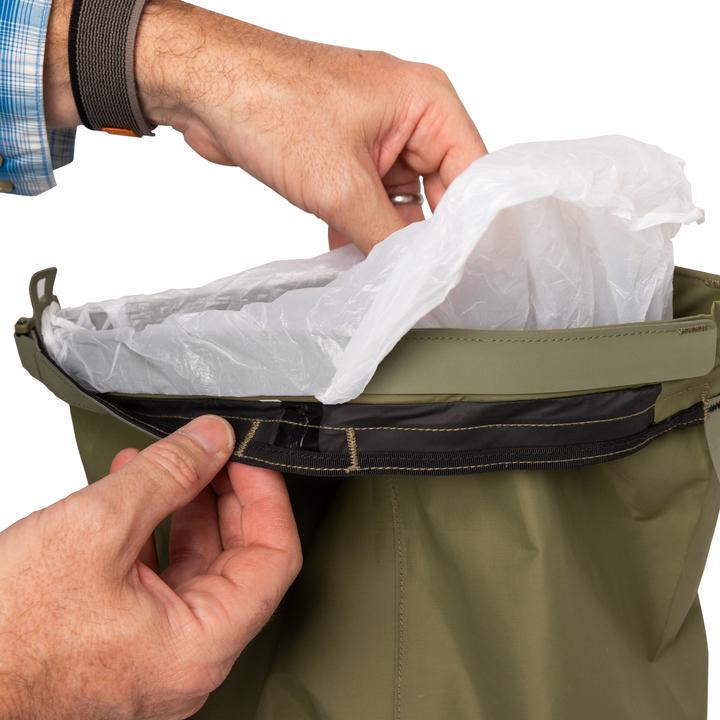 Actual product image Sea To Summit Trash Dry Bag - 10L Burnt Olive (10 l)