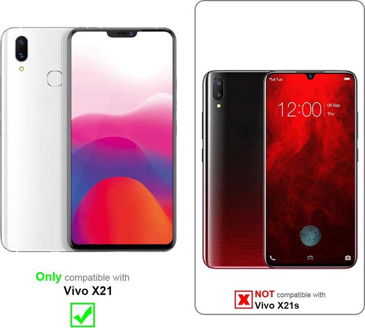 Actual product image Cadorabo Chain case for Vivo X21 necklace cover adjustable