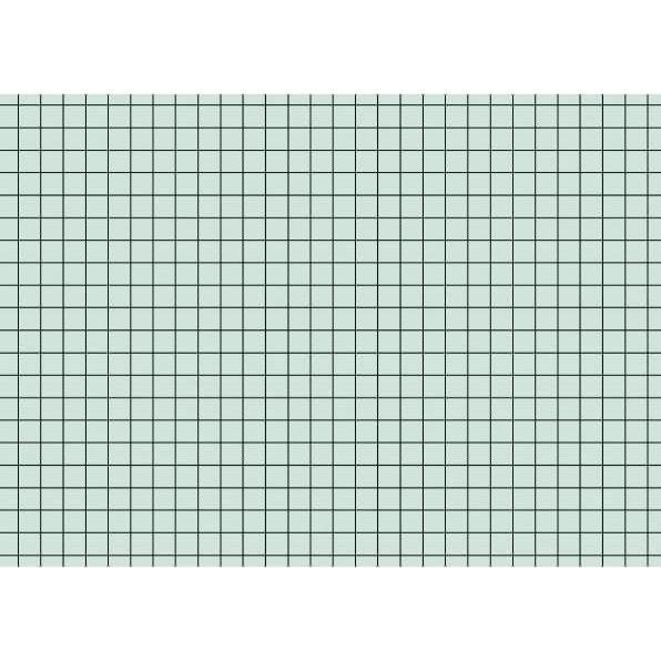 Brunnen, Karteikarten, Karteikarte DIN A6 quer kariert grün 100 St./Pack. (A6, 180 g/m²)