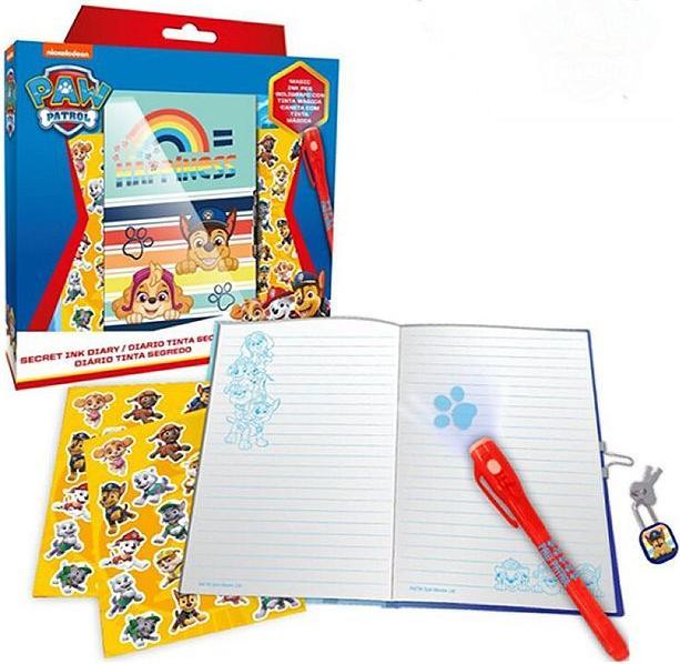Actual product image Paw Patrol Diary set (12 x 18 cm, Lined)