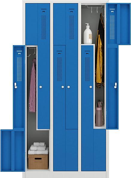 Produktbild eurokraft basic Z-Schrank (87 cm, 180 cm)