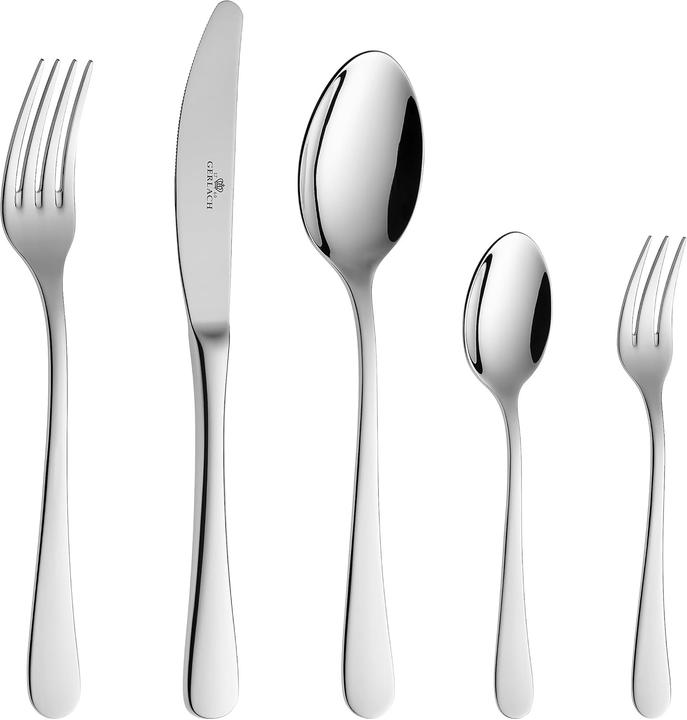 Actual product image Gerlach FLOW cutlery set in glossy box 34P 60 pcs. (60 pcs., Cutlery set)