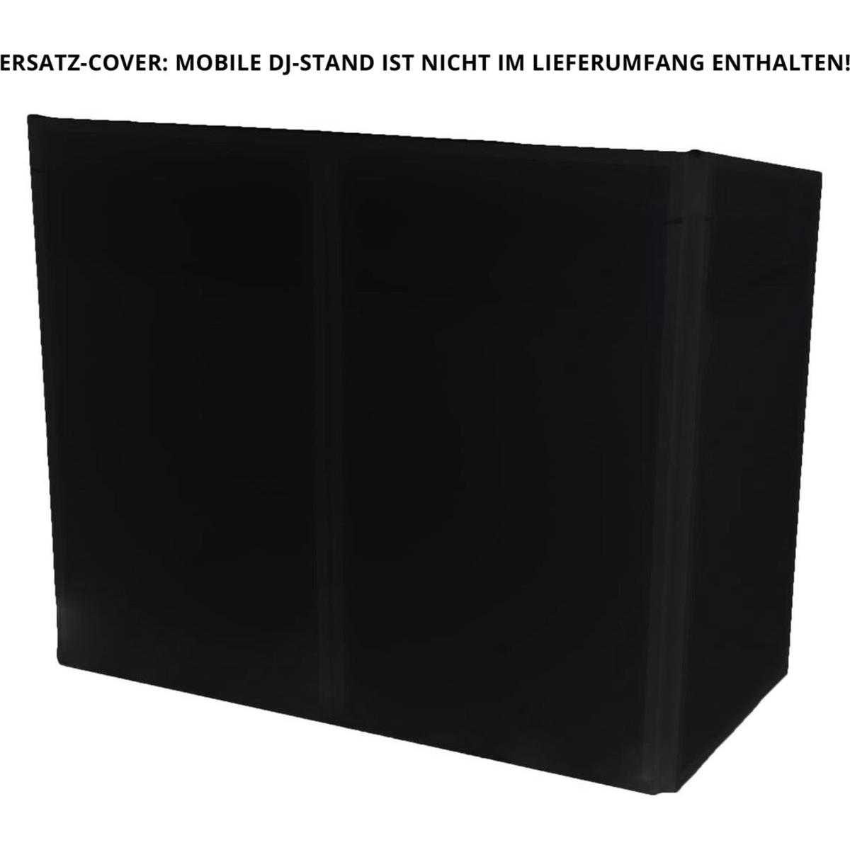 Omnitronic Copertura intercambiabile per Mobile DJ Stand, Mobiletti DJ, Nero