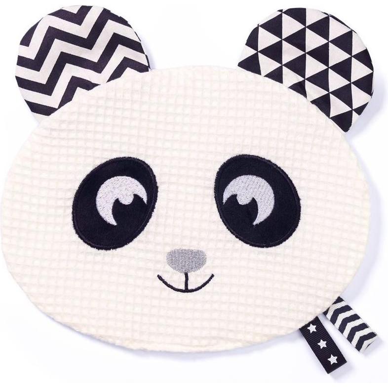 Babyono Peluche piatto HAPPY PANDA BLINK&SMILE 0M+