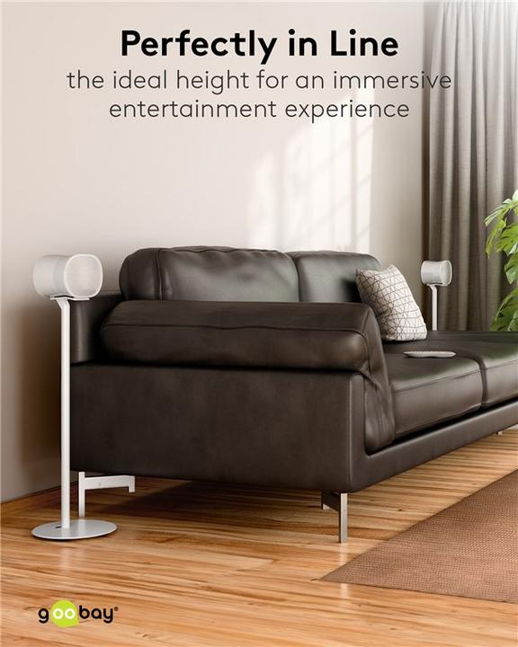 Image du produit Goobay Modern Era 3 Base (Installation murale, Support)