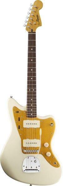 Produktbild Fender J Mascis Jazzmaster IL Vintage White elektrische gitaar (E-Gitarre, Kunststoff, Aluminium, Basswood, Ahorn)