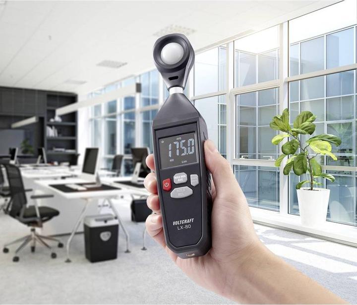 Actual product image Voltcraft LX-80 Luxmeter 0.0 - 200000 lx