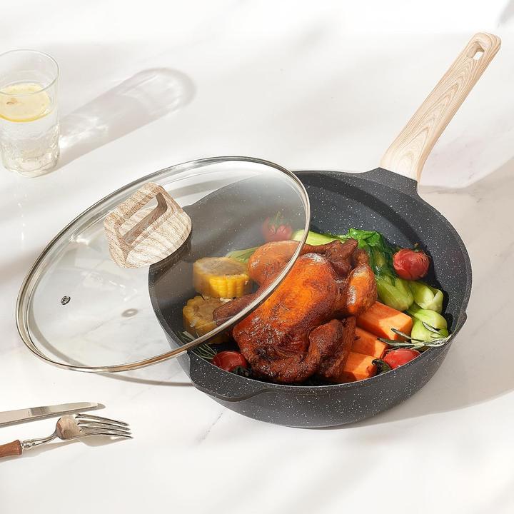 Immagine prodotto Vevor Topf- und Pfannenset (Set di pentole e padelle da cucina, Acciaio inossidabile, Alluminio)