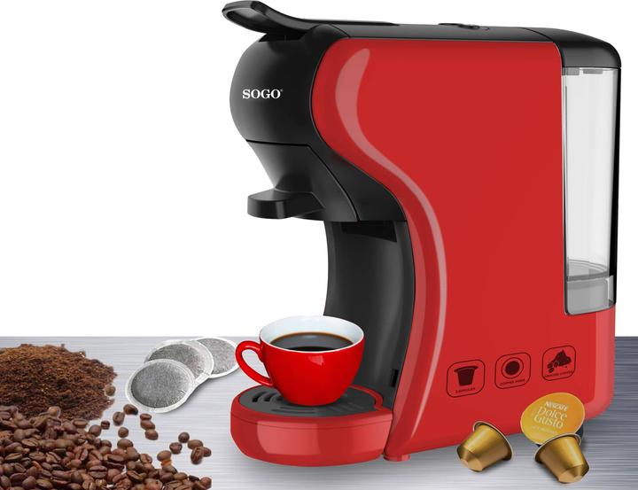 Actual product image Sogo 3 IN 1 EXPRESS CAPSULE COFFEE MAKER -1450W