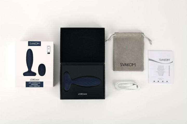 Actual product image Svakom Jordan Anal Vibrator