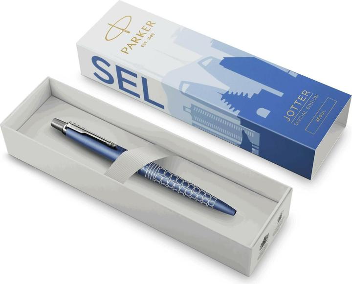 Image du produit Parker Pen Parker Jotter SE Seoul Kugelschreiber M (Argent, Bleu)