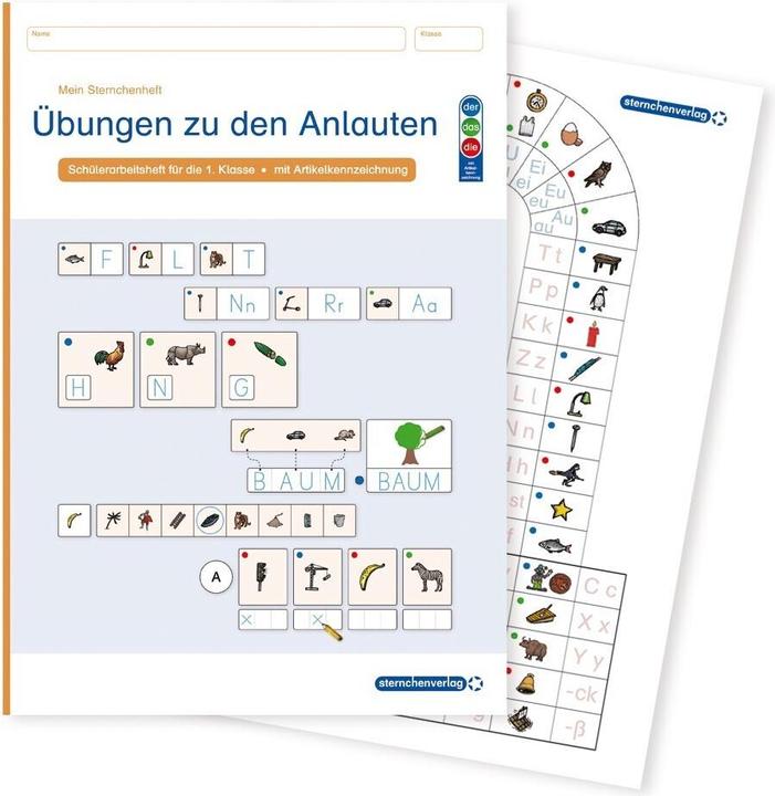Produktbild Übungen zur Anlauttabelle Ausgabe mit Artikelkennzeichnung (Deutsch, Katrin Langhans, 2016)