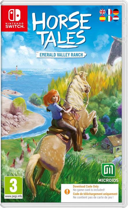 Produktbild Microids Horse Tales: Emerald Valley Ranch (Code in Box) (Switch, Switch Lite, Switch OLED, EN)