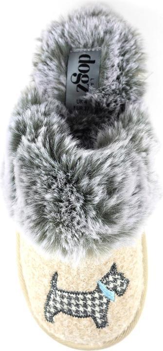Immagine prodotto Lazy Dogz Pantofole Scottie III foderate in pelliccia sintetica (37)