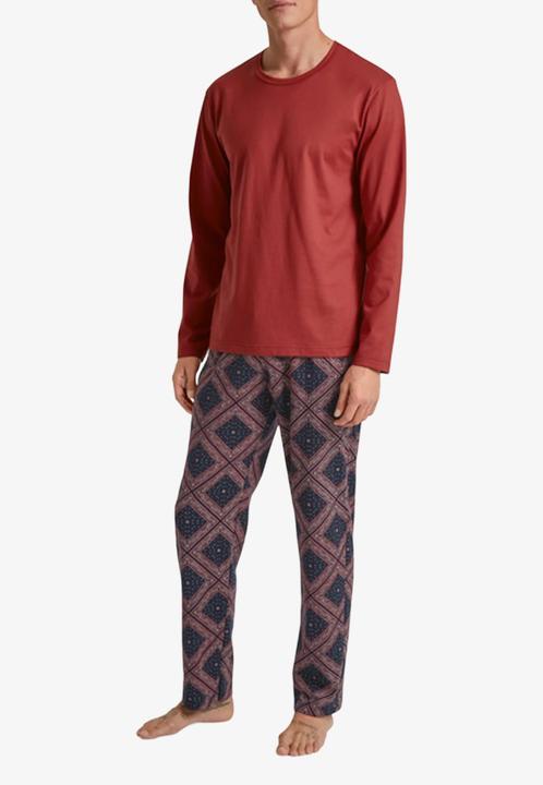 Actual product image Calida Shirt Loungewear " RMX Sleep Time off " dunkelrot (L)