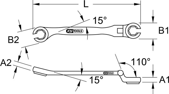 Actual product image KS Tools 518.0391 (22 mm)