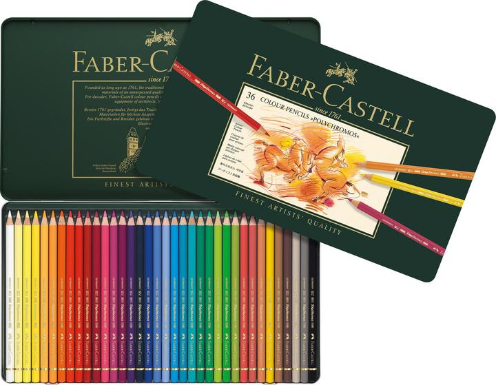 Actual product image Faber-Castell Polychromos (36x)