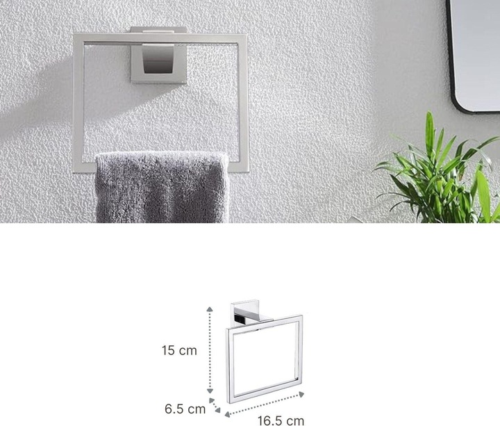 Image du produit Hermex Salle de bain Hardware Set 5-pièces porte-serviettes papier toilette