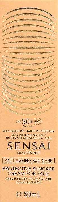 Produktbild Sensai Silky Bronze Protective Suncare Cream For Face (Sonnencreme Gesicht, SPF 50, 50 ml, 0.05 g)