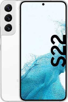 Productafbeelding Samsung Galaxy S22 (128 GB, Fantoomwit, 6.10", Dubbele SIM, 50 Mpx, 5G)