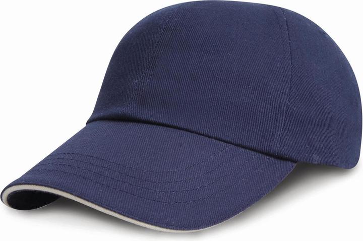 Marineblau/Weiss