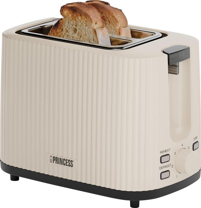 Actual product image Princess Toaster Creme-Weiss