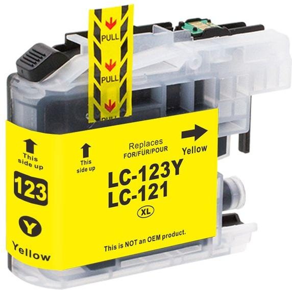 Produktbild Hermex Kompatible Tintenpatrone XL für Brother DCP-J4110DW (Y)