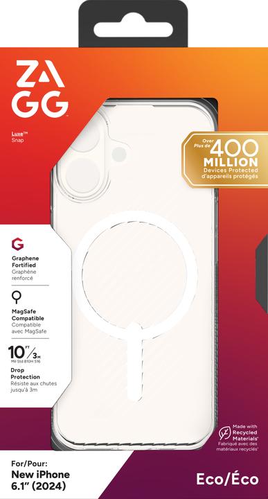 Image du produit Zagg Luxe Snap (Apple iPhone 16)