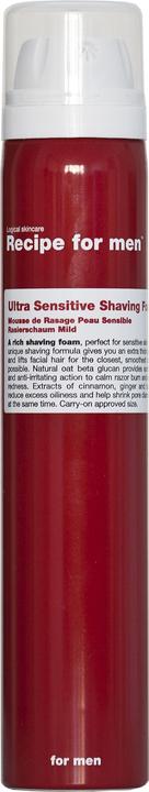 Actual product image Recipe for men Ultra Sensitive Shaving Foam (100 ml, Shaving cream)