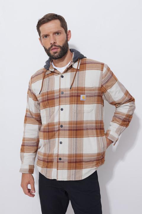 Carhartt Koszula Wierzchnia Flannel Brown
