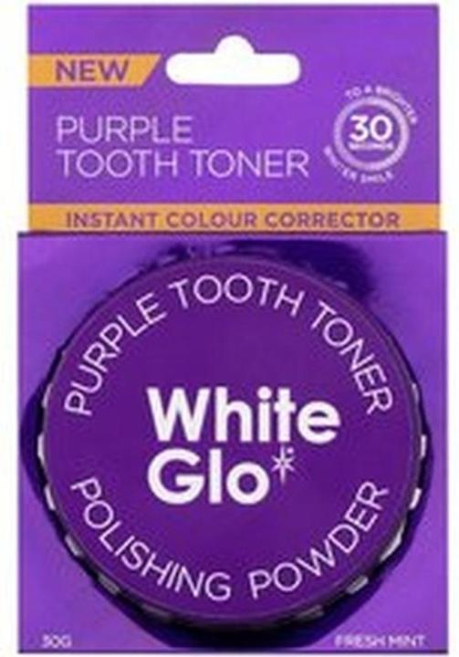 White Glo Purple Tooth Toner Polishing Powder (Bleaching Pulver)