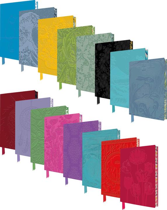 Image du produit Carnet d'art Artisan Art (A5, À rayures, Couverture rigide)