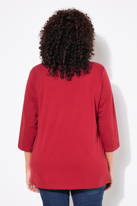 Produktbild Ulla Popken Shirt, Modern, Classic, Rundhals, 3/4-Arm (56)