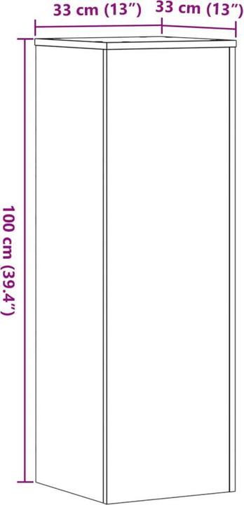 Actual product image vidaXL Pflanzenständer