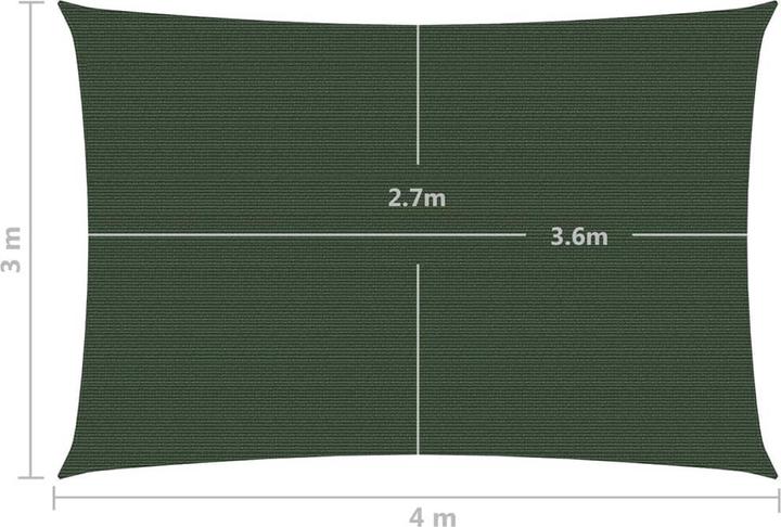 Produktbild vidaXL Sonnensegel (300 x 400 cm)