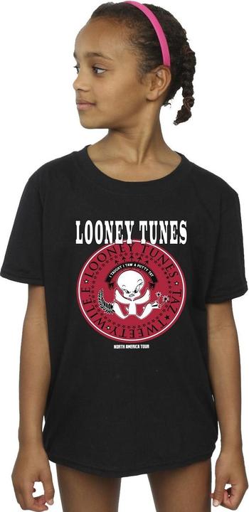 Produktbild Looney Tunes Tweety Rock Disk TShirt Mädchen (116)