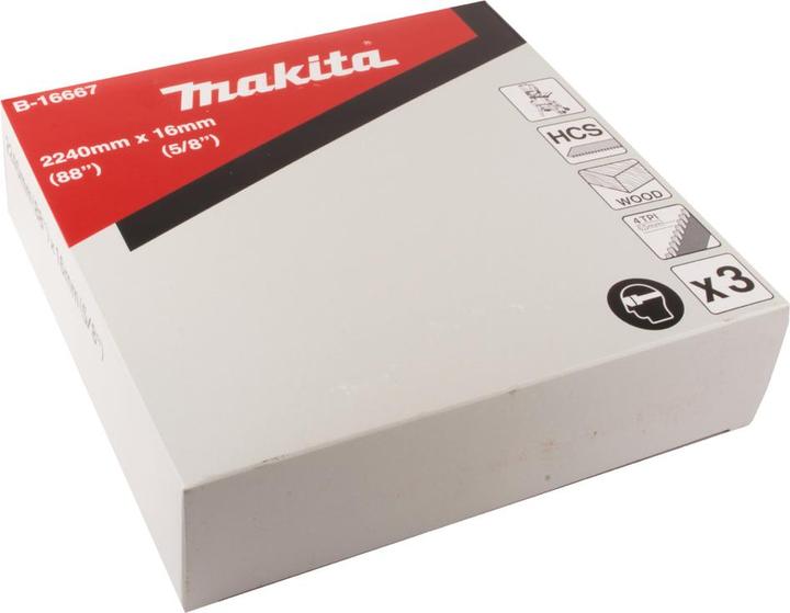 Actual product image Makita B-16667 16x0, 5x2240 4T for wood, cross cutting LB1200F