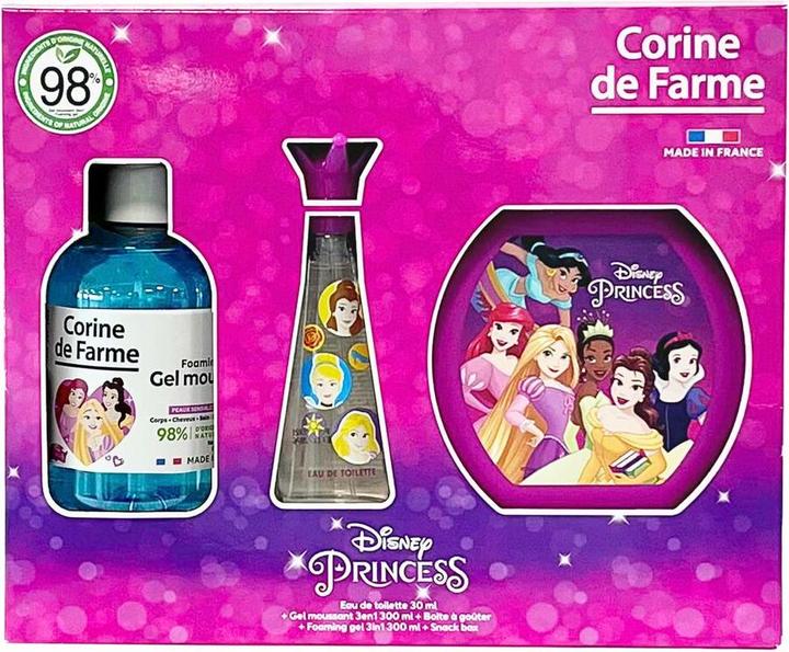 Corine de Farme CF PRINCESS 30 EDT+GEL 300+SNACK BOX
