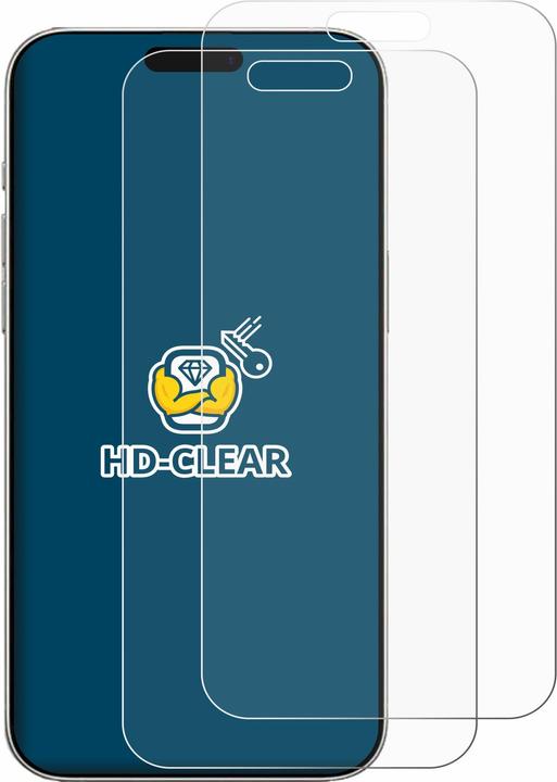 Image du produit BROTECT Protection Clair (2 pièce(s), Apple iPhone 16 Pro)