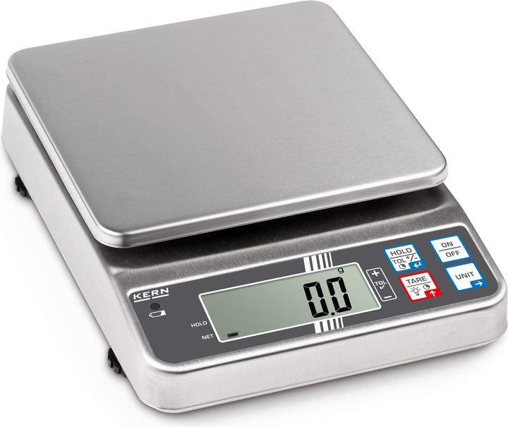 Actual product image Kern Stainless steel bench scales FOB 1.5K0.5