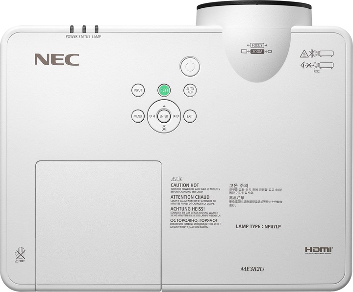 Produktbild NEC ME403U ME (WUXGA, 4000 lm, 1.2 - 2:1)