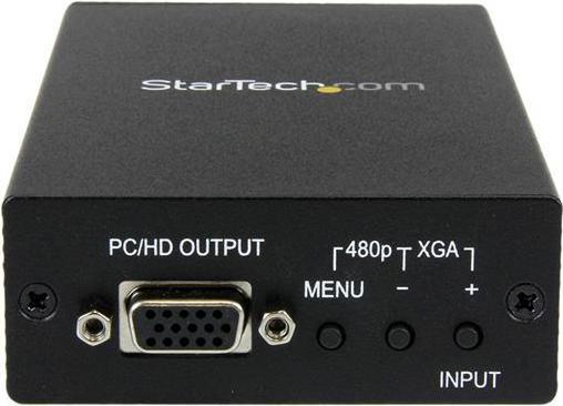 Actual product image StarTech Composite S-Video to VGA Converter with Scaler