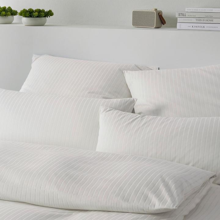 Produktbild Elegante Solid Stripe (Bettwäsche Set, 135x200 cm)