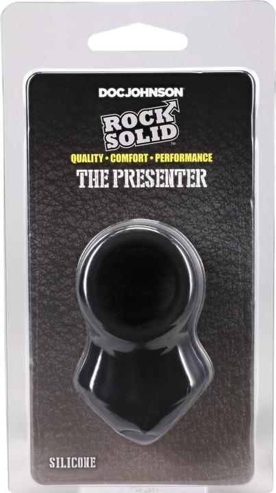 Produktbild Doc Johnson The Presenter - Silicone Cockring - Black (4 cm)