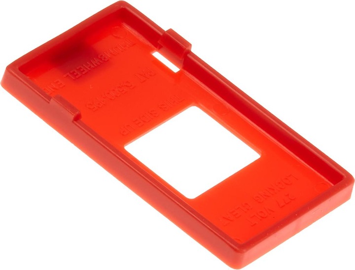 Actual product image Brady TagLock circuit breaker interlock: 120/277V clamp interlock, polypropylene fiberglass reinforced