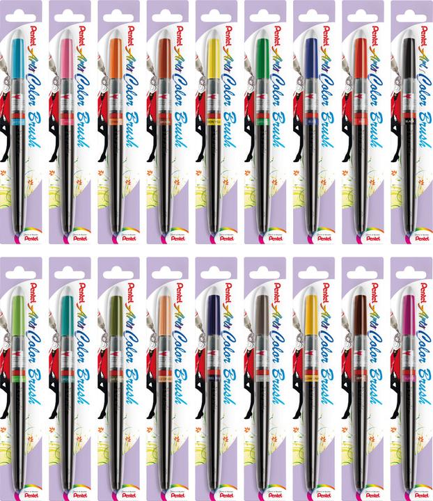 Immagine prodotto Pentel Colore Spazzola oliva (Verde oliva, 1 x)