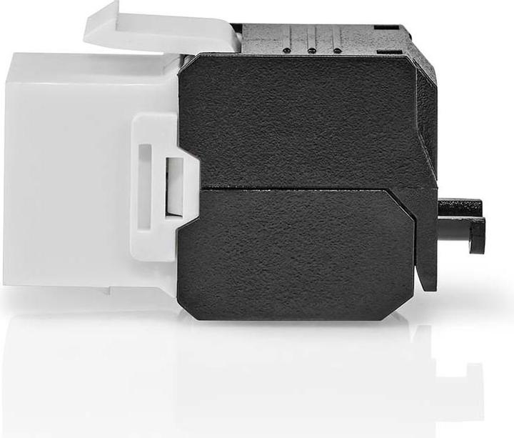 Actual product image Nedis Keystone | CAT6a | RJ45 socket | U/UTP | ABS | Box (U/UTP, CAT6a)