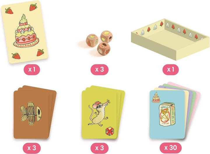 Productafbeelding Djeco Suikerkoek dobbelspel (mult)